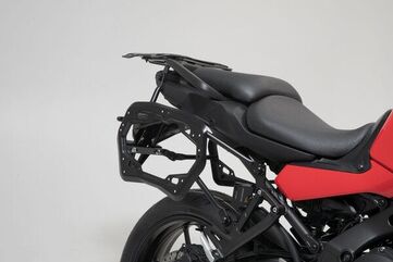 SW Motech DUSC hard case system. Black. 41/41 l. Yamaha Tracer 9 models (20-). | KFT.06.921.65100/B