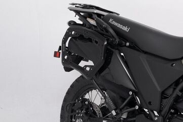 SW Motech DUSC hard case system. Black. 41/33L. Kawasaki KLR 650 (22-). | KFT.08.990.65000/B