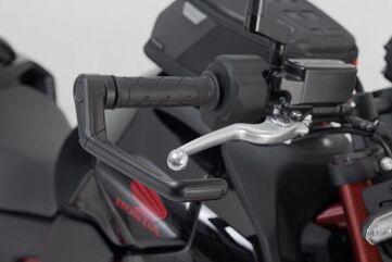 SW Motech Lever guards. Black. Honda CB750 Hornet (22-). | LVG.01.971.10000/B