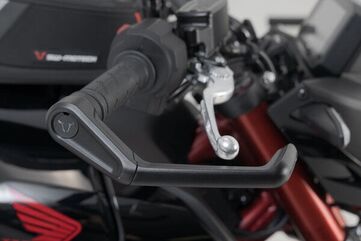 SW Motech Lever guards. Black. Honda CB750 Hornet (22-). | LVG.01.971.10000/B