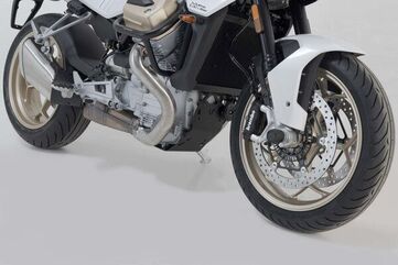SW Motech Engine guard. Black. Moto Guzzi V100 Mandello/S (22-). | MSS.17.038.10000/B