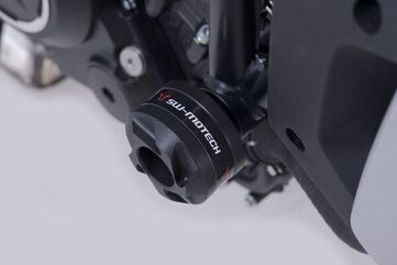 SW Motech Frame slider kit. Black. CFMoto 700CL-X Heritage (22-). | STP.10.033.10000/B