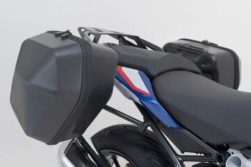 SW Motech URBAN ABS side case system. 2x 16.5 l. BMW R 1200 R (14-18), R 1250 R/RS (18-) | BC.HTA.07.913.30001/B