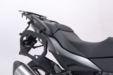 SW Motech TRAX ADV aluminium case system. Black. 37/37L. Honda NT1100 (21-). | KFT.01.052.70000/B