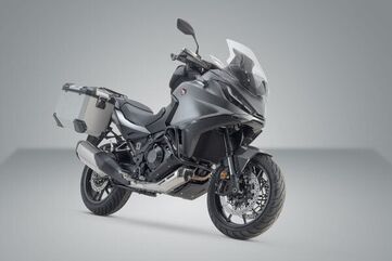 SW Motech TRAX ADV aluminium case system. Silver. 37/37L. Honda NT1100 (21-). | KFT.01.052.70000/S