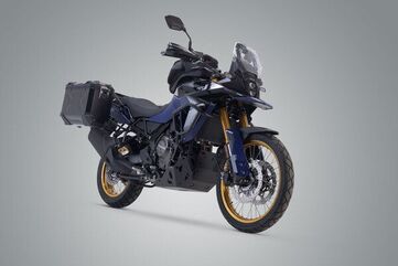 SW Motech TRAX ADV aluminium case system. Black. 45/37L. Suzuki V-Strom 800DE (22-). | KFT.05.845.70000/B