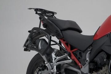 SW Motech DUSC hard case system. Black. 33/33 l. Ducati Multistrada V4 (20-). | KFT.22.822.65000/B