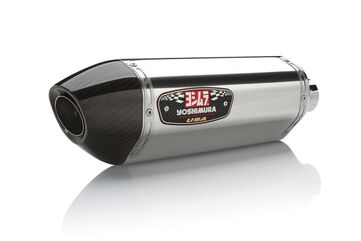 Yoshimura / ヨシムラ USA GSF/GSX1250Fa 07-16 R-77 Stainless Slip-On Exhaust, W/ Stainless Muffler | 1126205