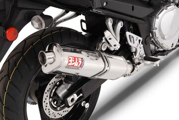 Yoshimura / ヨシムラ USA GSF/GSX1250Fa 07-11 TRS Stainless Slip-On Exhaust, W/ Stainless Muffler | 1126265