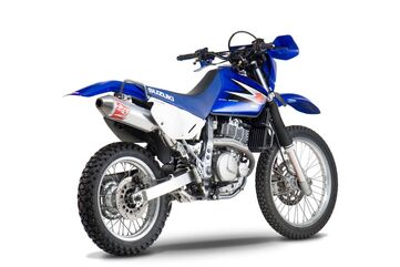 Yoshimura / ヨシムラ USA DR650 96-22 RS-2 Stainless Slip-On Exhaust, W/ Aluminum Muffler | 116502C350