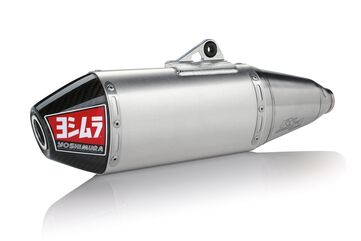 Yoshimura / ヨシムラ USA KTM 500/450/350/250 RS-4 Stainless Slip-On Exhaust, W/ Aluminum Muffler | 263502D321