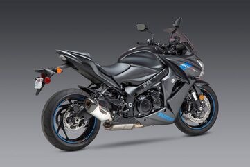 Yoshimura / ヨシムラ USA GSX-S1000/F/FZ/Z 16-20 Alpha Stainless Slip-On Exhaust, W/ Stainless Muffler | 11100EM520