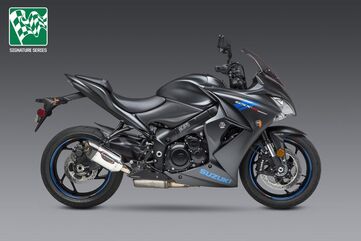 Yoshimura / ヨシムラ USA GSX-S1000/F/FZ/Z 16-20 Alpha Stainless Slip-On Exhaust, W/ Stainless Muffler | 11100EM520