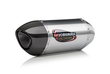 Yoshimura / ヨシムラ USA GSX-R1000 12-16 Alpha Stainless Slip-On Exhaust, W/ Stainless Muffler | 11181EM520