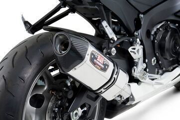 Yoshimura / ヨシムラ USA GSX-R600/750 11-22 R-77 Stainless Slip-On Exhaust, W/ Stainless Muffler | 1160020520