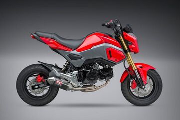 Yoshimura / ヨシムラ USA Grom 17-20 Race Mini RS-2 Stainless Full Exhaust, W/ Carbon Fiber Muffler | 12121AB251