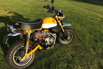 Yoshimura / ヨシムラ USA Monkey 19-22 RS-3 Stainless Slip-On Exhaust, W/ Stainless Muffler | 12130B5500