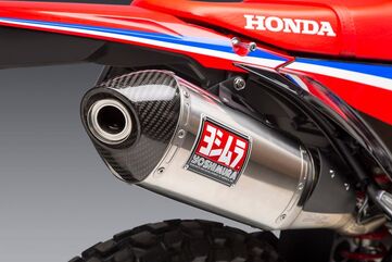 Yoshimura / ヨシムラ USA CRF300L/Rally 21-22 Race RS-4 Stainless Full Exhaust, W/ Stainless Muffler | 123410D520