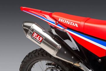 Yoshimura / ヨシムラ USA CRF300L/Rally 21-22 Race RS-4 Stainless Slip-On Exhaust, W/ Stainless Muffler | 123412D520