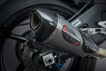 Yoshimura / ヨシムラ USA FZ-10 17/Mt-10 18-21 Alpha T Stainless Slip-On Exhaust, W/ Stainless Muffler | 13100BP520