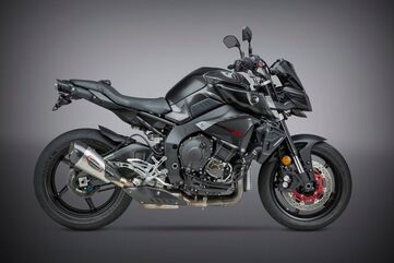 Yoshimura / ヨシムラ USA FZ-10 17/Mt-10 18-21 Alpha T Stainless Slip-On Exhaust, W/ Stainless Muffler | 13100BP520