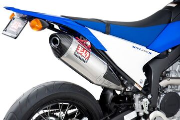 Yoshimura / ヨシムラ USA WR250R 08-20/WR250X 08-11 Race RS-4 Stainless Slip-On Exhaust, W/ Stainless Muffler | 133002D520