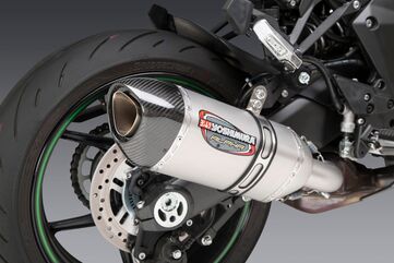 Yoshimura / ヨシムラ USA Ninja 1000Sx 20-22 Alpha Stainless Slip-On Exhaust, W/ Stainless Muffler | 14161BP520