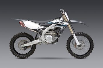 Yoshimura / ヨシムラ USA YZ450F 18-22 / Wr450F 19-22 / YZ450Fx 19-22 RS-4 Stainless Slip-On Exhaust, W/ Aluminum Muffler | 234832D320