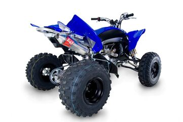 Yoshimura / ヨシムラ USA YFZ450R/X 09-14 RS-2 Stainless Slip-On Exhaust, W/ Aluminum Muffler | 2376703