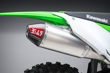 Yoshimura / ヨシムラ USA KX450F 19-23 RS-4 Stainless Slip-On Exhaust, W/ Aluminum Muffler | 244722D320