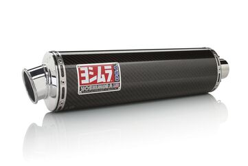 Yoshimura / ヨシムラ USA GSF/GSX1250Fa 07-16 RS-3 Stainless Slip-On Exhaust, W/ Carbon Fiber Muffler | 1126252