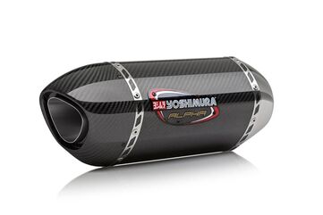 Yoshimura / ヨシムラ USA YZF-R1/M/S 15-19 Alpha Stainless Slip-On Exhaust, W/ Carbon Fiber Muffler | 13141EM220