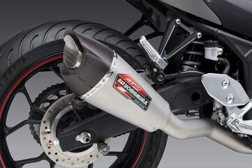 Yoshimura / ヨシムラ USA YZF-R3 15-22 Race At2 Stainless Full Exhaust, W/ Stainless Muffler | 13320AP521