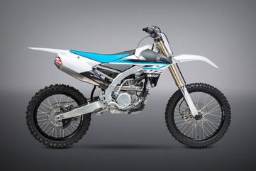 Yoshimura / ヨシムラ USA YZ250F 14-18/YZ250Fx/Wr250F 15-18 RS-4 Stainless Full Exhaust, W/ Aluminum Muffler | 231010D321