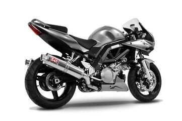 Yoshimura / ヨシムラ USA SV1000/S 04-07 Race RS-3 Dual Stainless Bolt-On Mufflers | 1131455