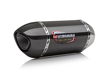 Yoshimura / ヨシムラ USA GSX-S750/Z 15-16 Alpha Stainless Slip-On Exhaust, W/ Carbon Fiber Muffler | 11800EM220