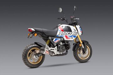 Yoshimura / ヨシムラ USA Grom 2022-23 RS-9T Stainless Slip-On Exhaust, W/ Stainless Muffler | 12122BR520