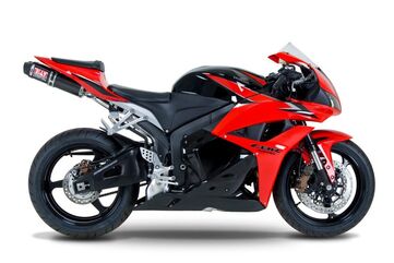 Yoshimura / ヨシムラ USA CBR600Rr 09-22 RS-5 Stainless Slip-On Exhaust, W/ Carbon Fiber Muffler | 1228272