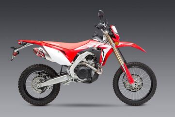 Yoshimura / ヨシムラ USA Honda CRF450L/X 19-22 Race RS-4 Stainless Full System W/ Al Muffler (International Models Only) | 124500D320