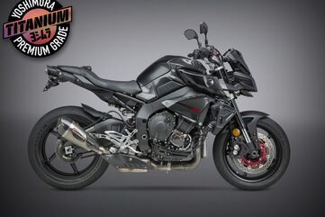 Yoshimura / ヨシムラ USA FZ-10 17/Mt-10 18-21 Alpha T Slip-On Titanium Exhaust, W/ Titanium Muffler | 13100MP720