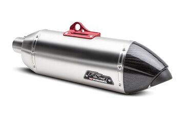 Yoshimura / ヨシムラ USA Super Tenere 12-22 RS-4T Stainless Slip-On Exhaust, W/ Stainless Muffler | 13120HD520