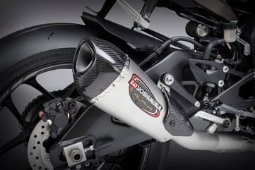 Yoshimura / ヨシムラ USA YZF-R1/M/S 15-22 Race Alpha T Stainless 3/4 Exhaust, W/ Stainless Muffler | 13141CP520