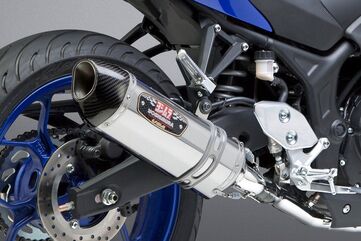 Yoshimura / ヨシムラ USA YZF-R3 15-21 Race R-77 Stainless Full Exhaust, W/ Stainless Muffler | 133200J520