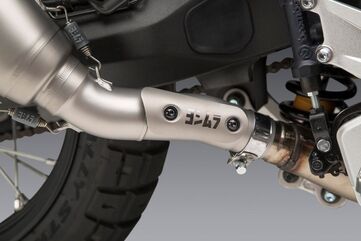 Yoshimura / ヨシムラ USA Tenere 700 21-22 RS-12 Stainless Slip-On Exhaust, W/ Stainless Muffler | 13710BS520