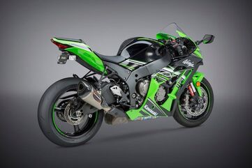 Yoshimura / ヨシムラ USA ZX-10R/Rr 12-20 Alpha T Slip-On Titanium Exhaust, W/ Titanium Muffler | 14181MP720