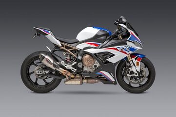 Yoshimura / ヨシムラ USA S1000RR 20-21 Street Alpha T Slip-On Titanium Exhaust, W/ Titanium Muffler | 15204MP720