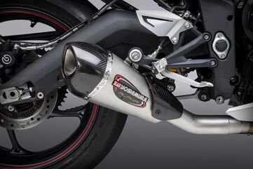 Yoshimura / ヨシムラ USA Daytona 675 13-17 Alpha T Stainless Slip-On Exhaust, W/ Stainless Muffler | 19675BP520