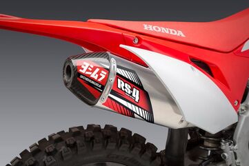 Yoshimura / ヨシムラ USA CRF450X 19-23 RS-4 Stainless Full Exhaust, W/ Aluminum Muffler | 224500D320