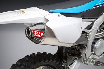 Yoshimura / ヨシムラ USA YZ250F 19-22 / YZ250Fx 20-22 / Wr250F 20-22 RS-4 Stainless Slip-On Exhaust, W/ Aluminum Muffler | 231022D320