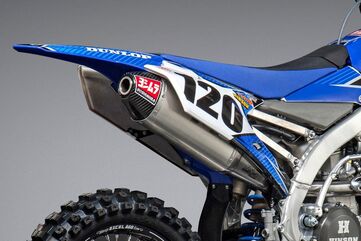 Yoshimura / ヨシムラ USA YZ450F 14-17 RS-4 Stainless Full Exhaust, W/ Aluminum Muffler | 234810D321